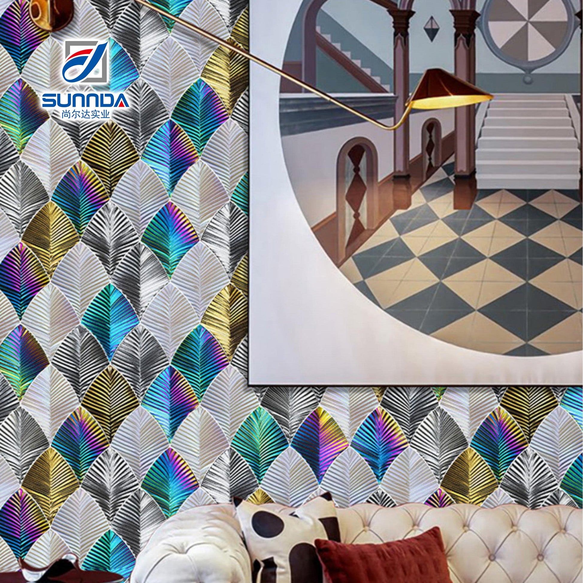 Gạch Mosaic Hồ Bơi Trang Trí Sàn Tường Phòng Tắm Nhà Bếp Dán Lưới Gốm Sứ Thủy Tinh Đá Cẩm Thạch Vật Liệu Tinh Thần Kích Cỡ - Daisan Store