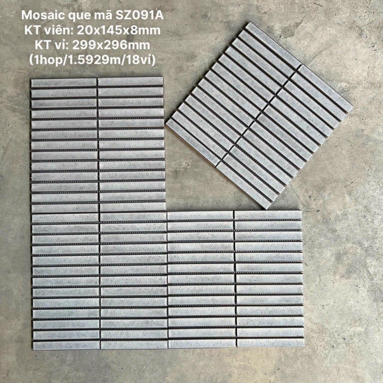 Gạch Mosaic que đũa mã SZ091A - Daisan Store