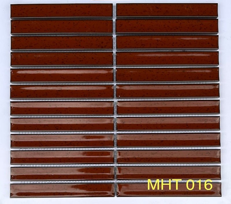 Gạch Mosaic Que Đũa Màu Đỏ MHT 016 - Daisan Store