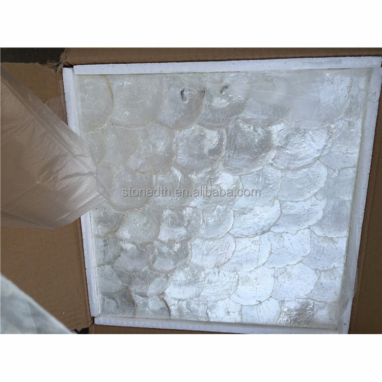 Gạch Mosaic Vỏ Sò Capiz Tự Nhiên Trang Trí Hiện Đại - Daisan Store