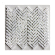 Gạch mosaic xương cá 255x280mm màu trắng - Daisan Store