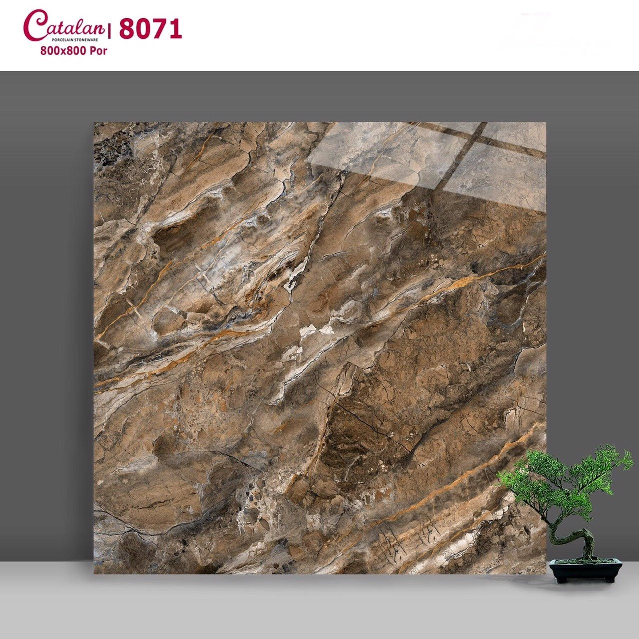 Gạch ốp lát Catalan vân đá chảy 8071 - Daisan Store