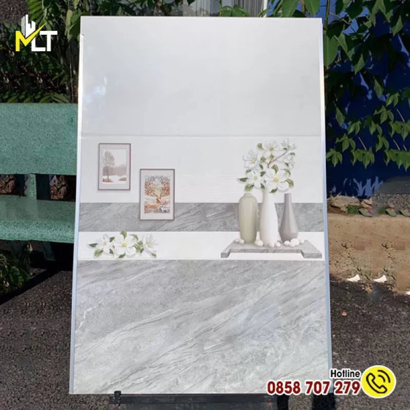 Gạch ốp tường 30x60 3607 (Đậm Nhạt tông xám) - Mỹ Linh Tú - Daisan Store