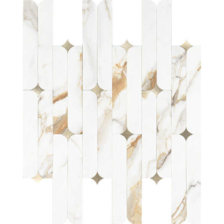 Gạch ốp tường bếp chống bám bẩn tự dính khảm trang trí hình sao tứ giác ốp tường bếp - Daisan Store