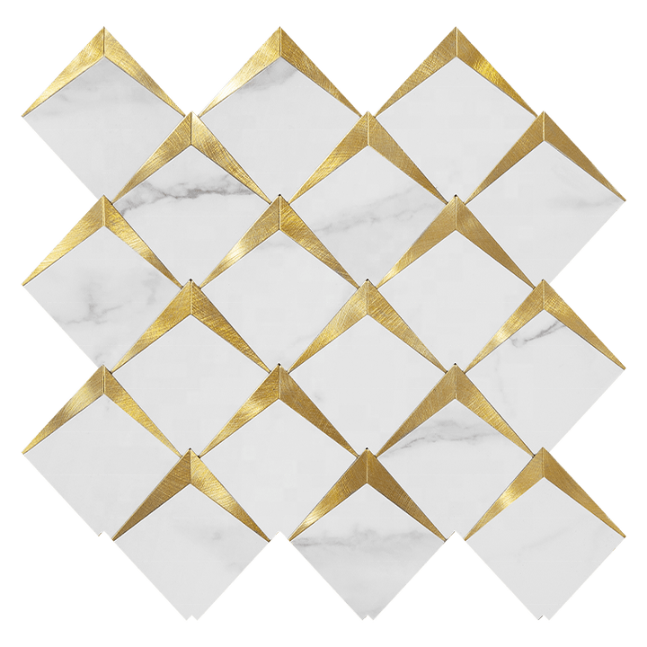 Gạch ốp tường bếp hình vuông chất lượng tốt phổ biến, làm thủ công, gạch mosaic dùng cho đồ thủ công - Daisan Store