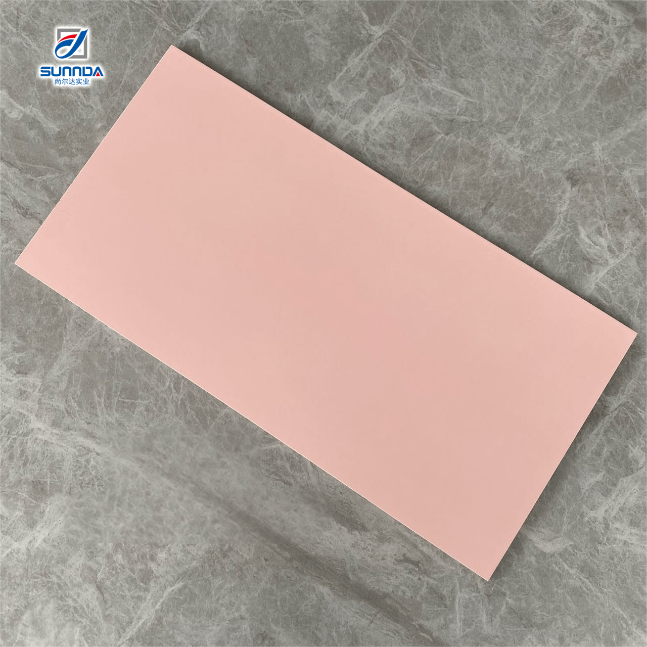 Gạch ốp tường ceramic nội thất bề mặt bóng loáng dập nổi, chống thấm nước, màu trơn, vân đá cẩm thạch, kiểu dáng đơn giản - Daisan Store