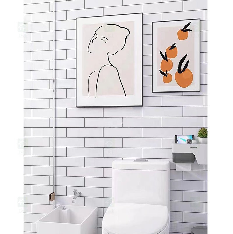 Gạch ốp tường gốm sứ thủ công men bóng mờ nhỏ nhiều màu sắc - Daisan Store