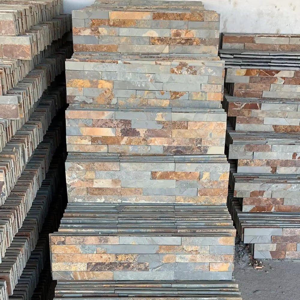 Gạch ốp tường xếp lớp, đá ốp văn hoá - Daisan Store
