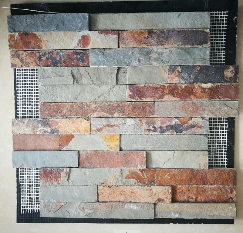 Gạch ốp tường xếp lớp, đá ốp văn hoá - Daisan Store