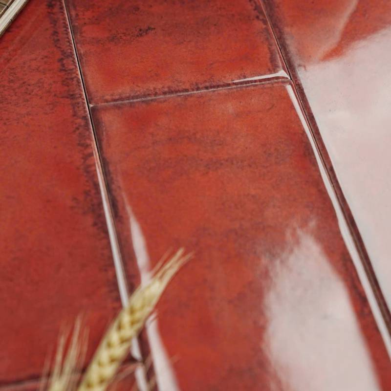 Gạch thẻ đỏ loang bóng phẳng LS1310 - Daisan Store