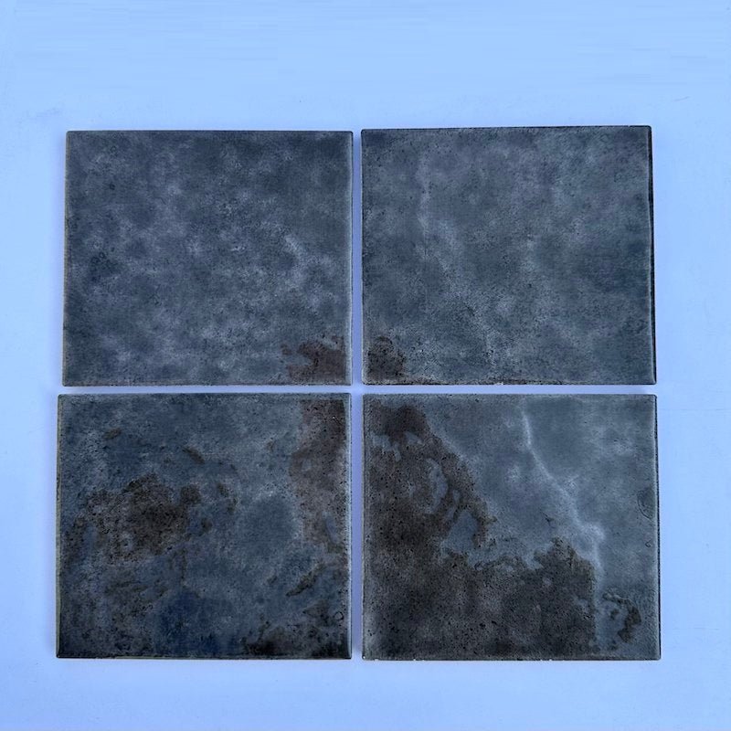 Gạch thẻ gợn sóng đen 123x123mm LP12303 - Daisan Store