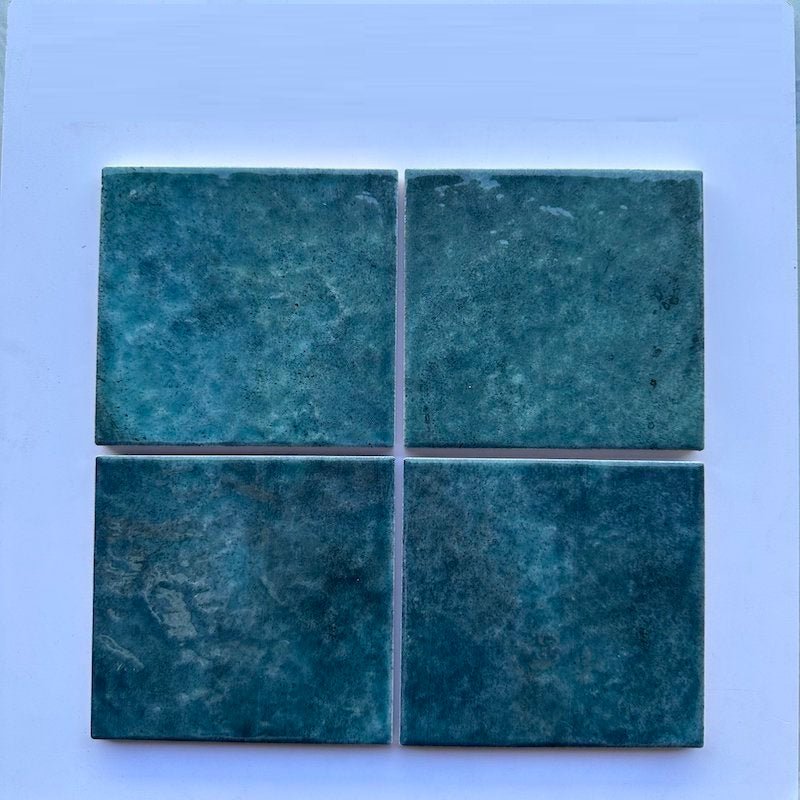 Gạch thẻ gợn sóng xanh 123x123mm LP12308 - Daisan Store