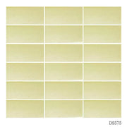 Gạch thẻ ốp tường màu vàng chanh 45x95mm NGT_575_XRY - Daisan Store