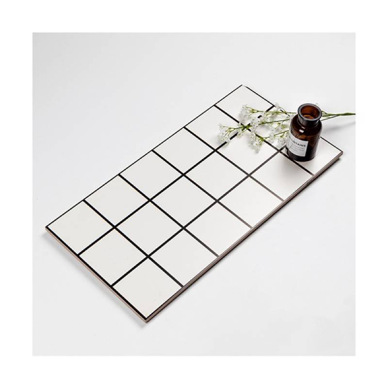 Gạch thẻ ốp tường trang trí hình chữ nhật 300x600mm LY318 màu trắng - Daisan Store