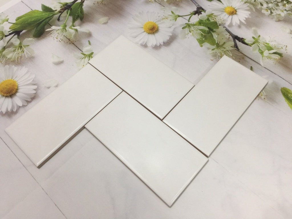 Gạch thẻ vuông cạnh trắng men khô KT 75x150mm M751500Y - Daisan Store
