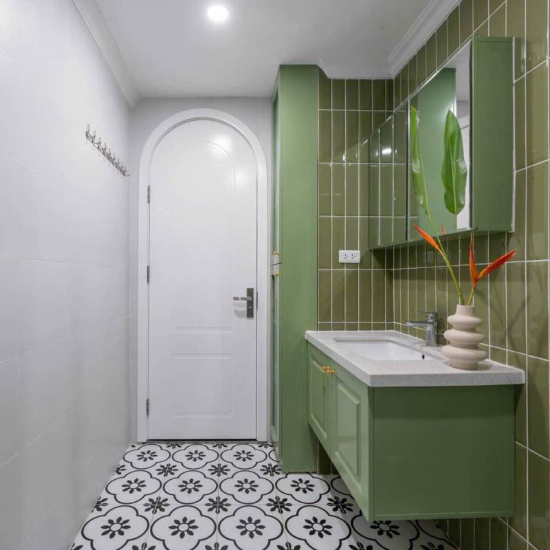 Gạch thẻ xanh bóng vát KT 75x300mm PSTA75306DX5 - Daisan Store