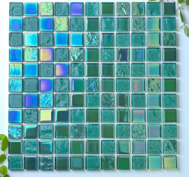 Gạch mosaic thủy tinh lấp lánh MH 7032