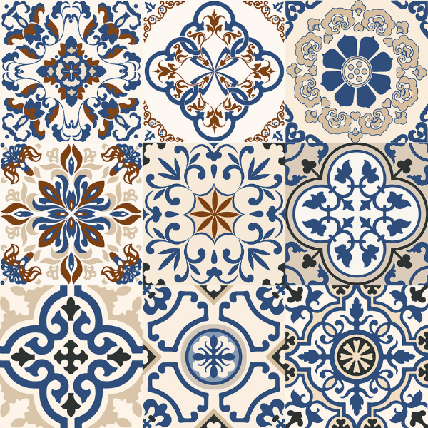 Gạch bông KT 200x200mm mã MDH2205