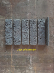 Gạch giả cổ màu xám