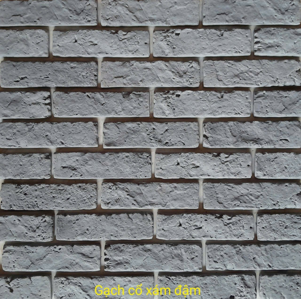 Gạch giả cổ màu xám