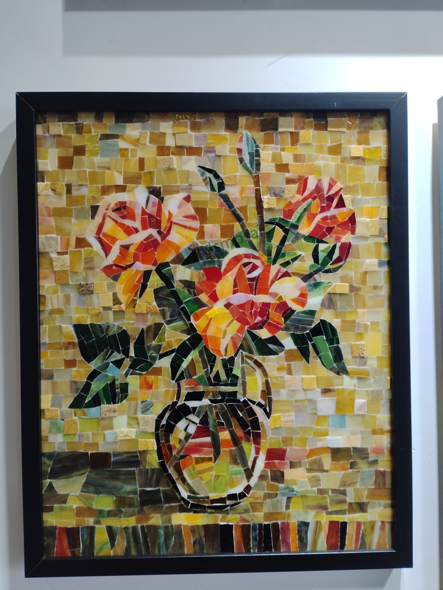 Tranh gốm mảnh ghép quả lựu hiện đại - Daisan Store