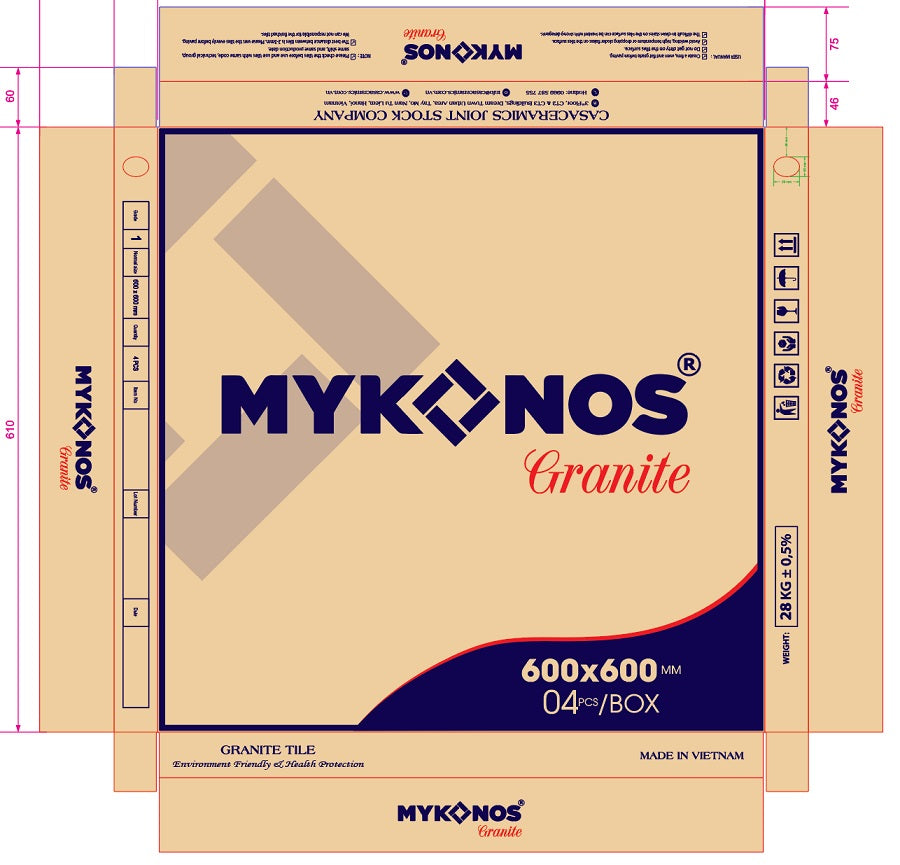 Gạch Mykonos CS6608