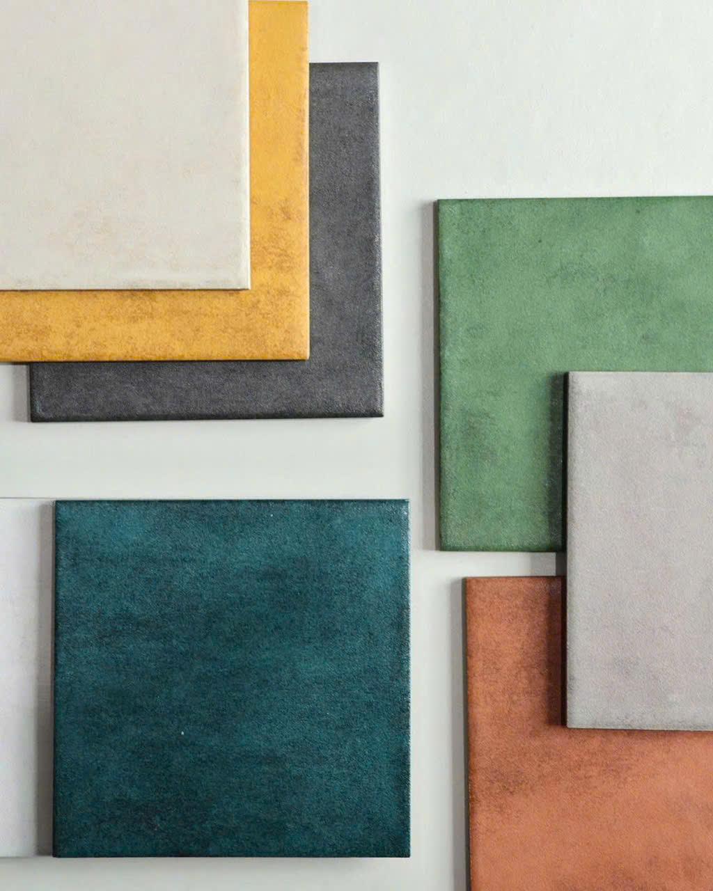 Gạch thẻ Porcelain mờ lượn KT 150x150mm mã LNA1507M