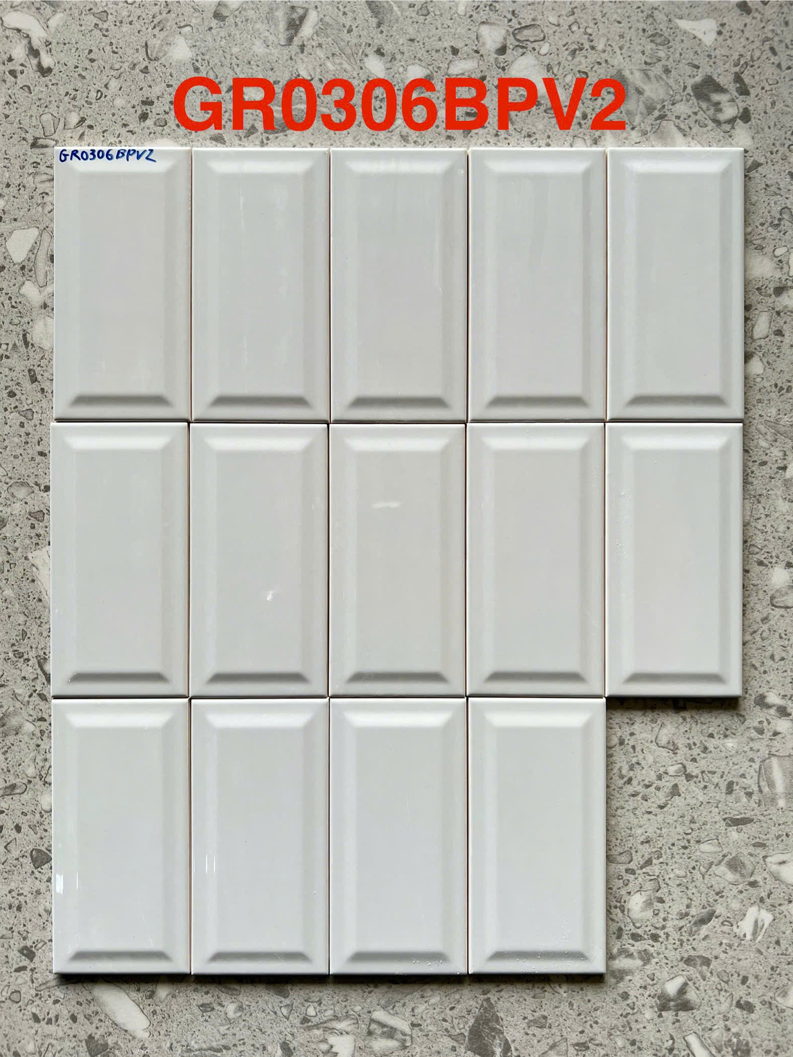 Gạch thẻ Việt Nam KT 75x150mm mã loại 1 mã  GR0306BPV2