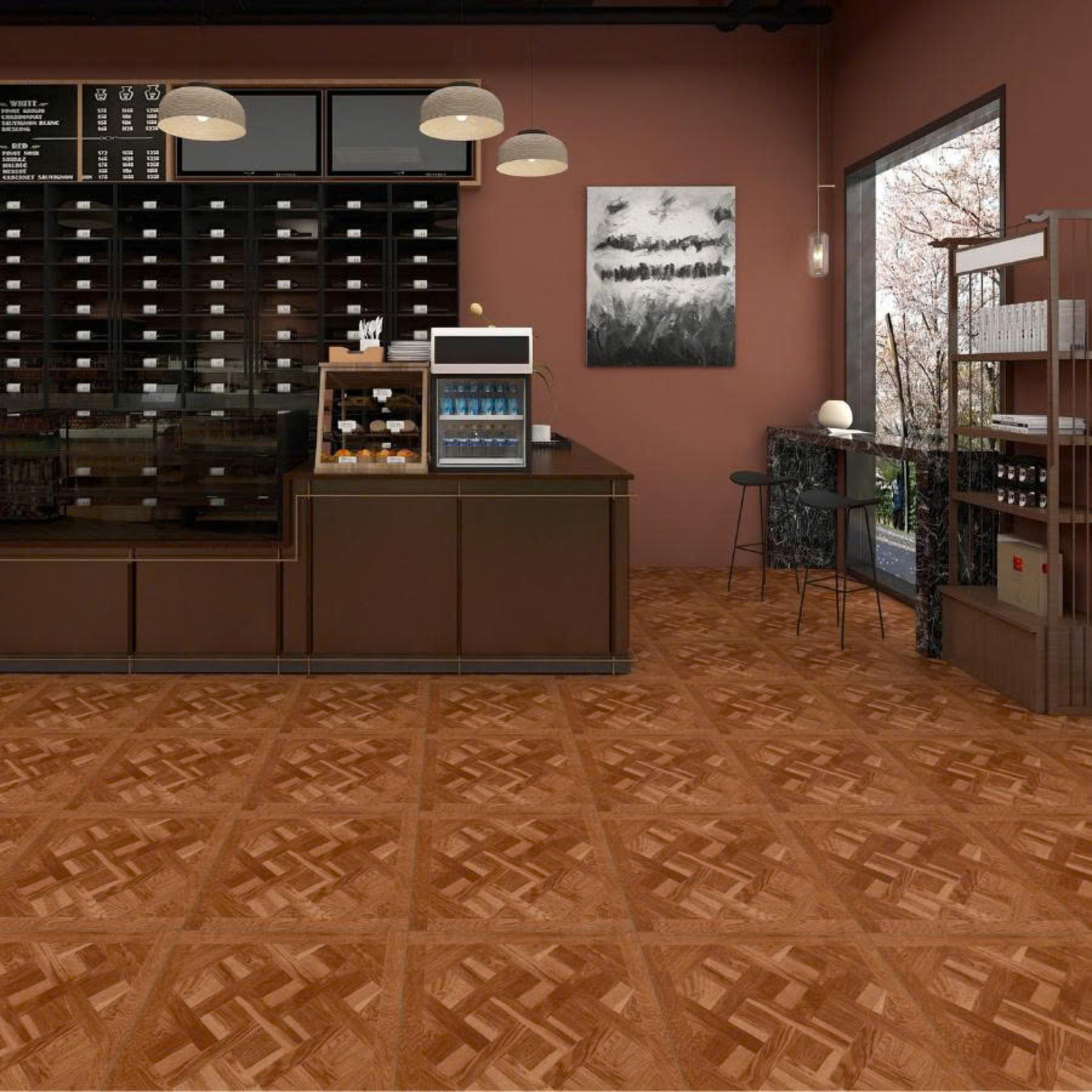 Khi vẻ đẹp của gỗ được tái hiện bằng vật liệu bền bỉ hơn