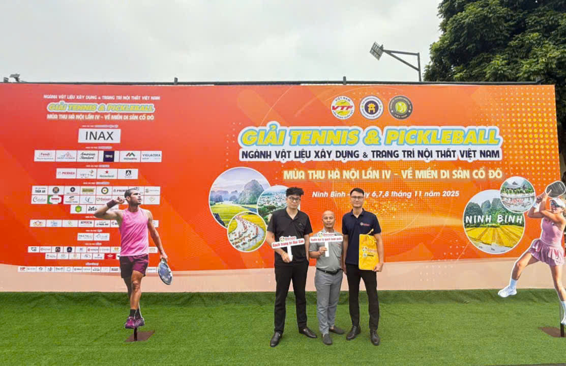 Đại Sàn đồng hành cùng Giải Tennis & Pickleball 2025 – Dấu ấn kết nối và lan tỏa thương hiệu