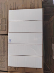 [0200 - 1] gạch thẻ 100x300mm trắng bóng phẳng mã 0200 - 1 - Daisan Store