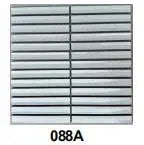 Gạch mosaic que đũa nhập khẩu, Màu trắng, mã 088A, KT vỉ 300x300mm