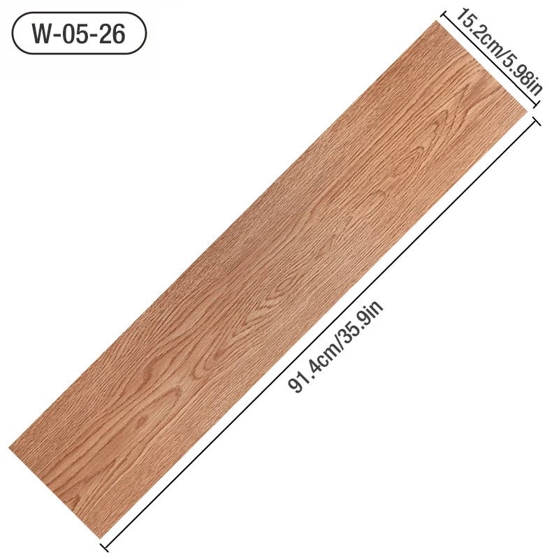 10 Miếng Dán Sàn PVC 3D Gỗ Dày Chống Thấm Bền Dễ Dán - Daisan Store