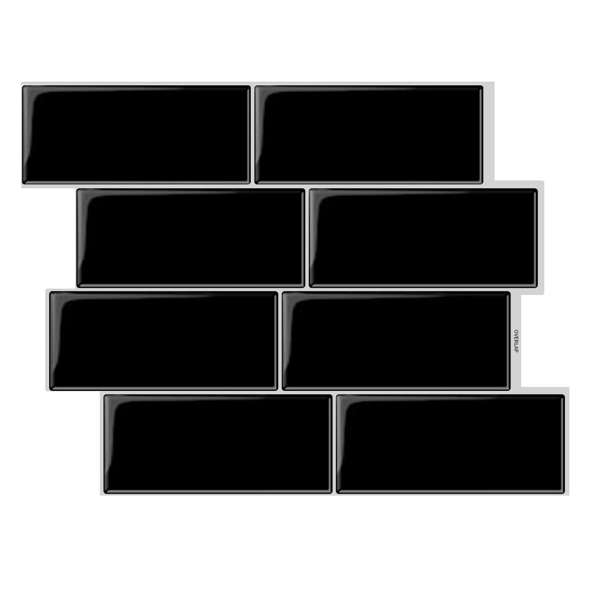 10 Tấm Gạch Subway Dán Tường Bếp Trang Trí Dính Dễ Dàng - Daisan Store