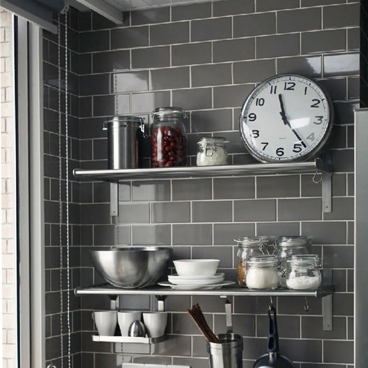 10 Tấm Gạch Subway Dán Tường Bếp Trang Trí Dính Dễ Dàng - Daisan Store