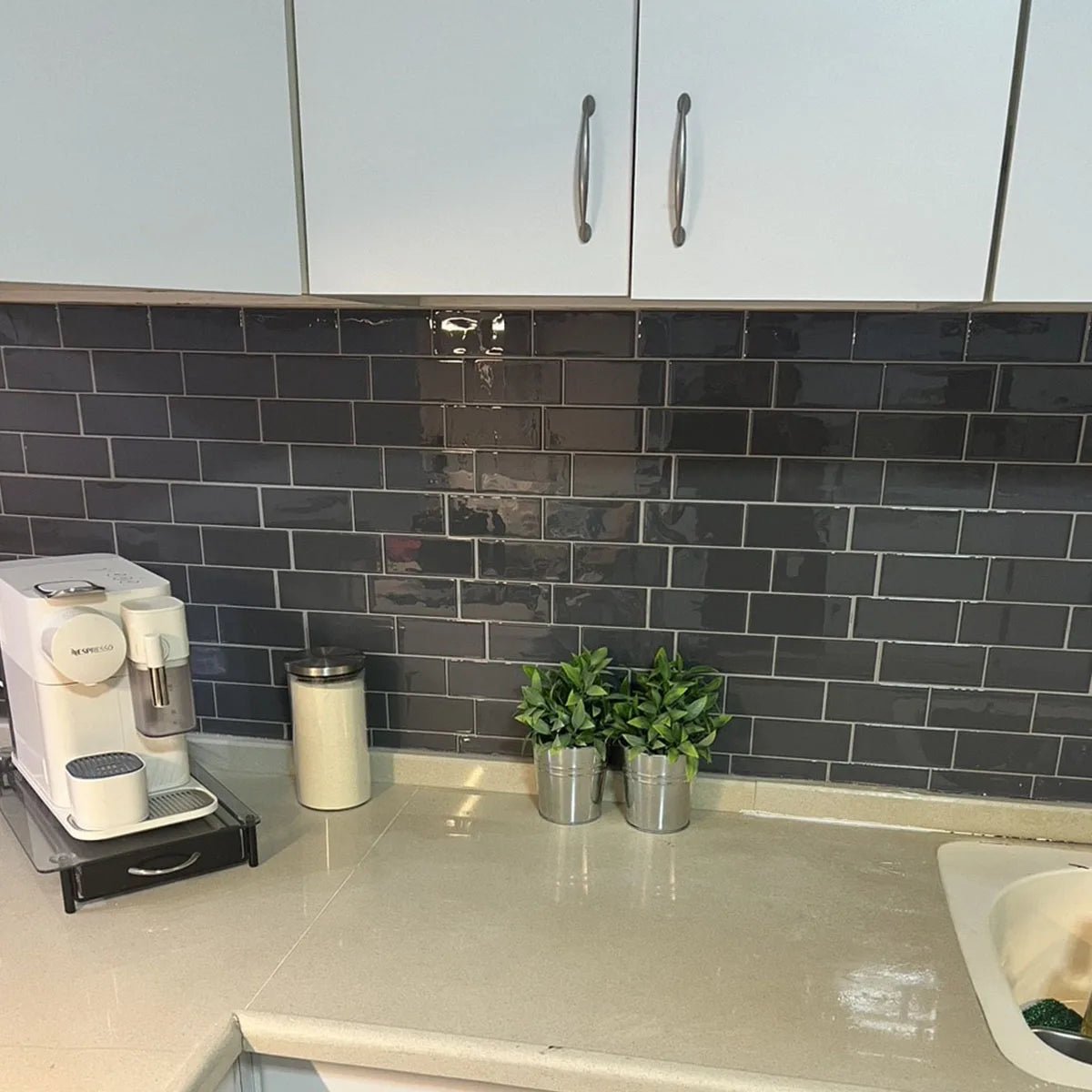 10 Tấm Gạch Subway Dán Tường Bếp Trang Trí Dính Dễ Dàng - Daisan Store