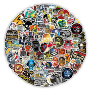 100 Miếng Dán PVC Chống Thấm Welder Tường Xe Máy Graffiti - Daisan Store