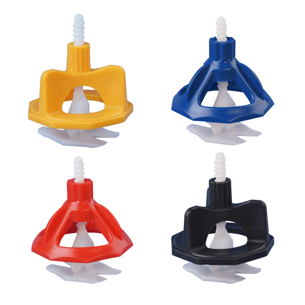 100 Miếng Phụ Kiện Gạch Gốm, Khóa Cách và Kẹp, Hệ Thống Cân Bằng Gạch Có Thể Tái Sử Dụng - Daisan Store