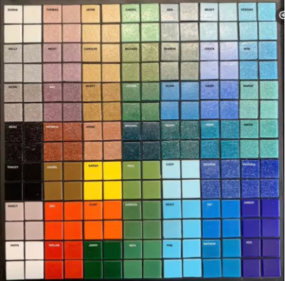 Gạch Mosaic Thủ Công Đầy Màu Sắc Sống Động Dùng Cho Tường Hồ Bơi, Khách Sạn và Nghệ Thuật Treo Tường