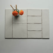 Thiết kế gạch ốp tường phòng tắm màu xám tro tráng men bóng, hàng xuất xưởng