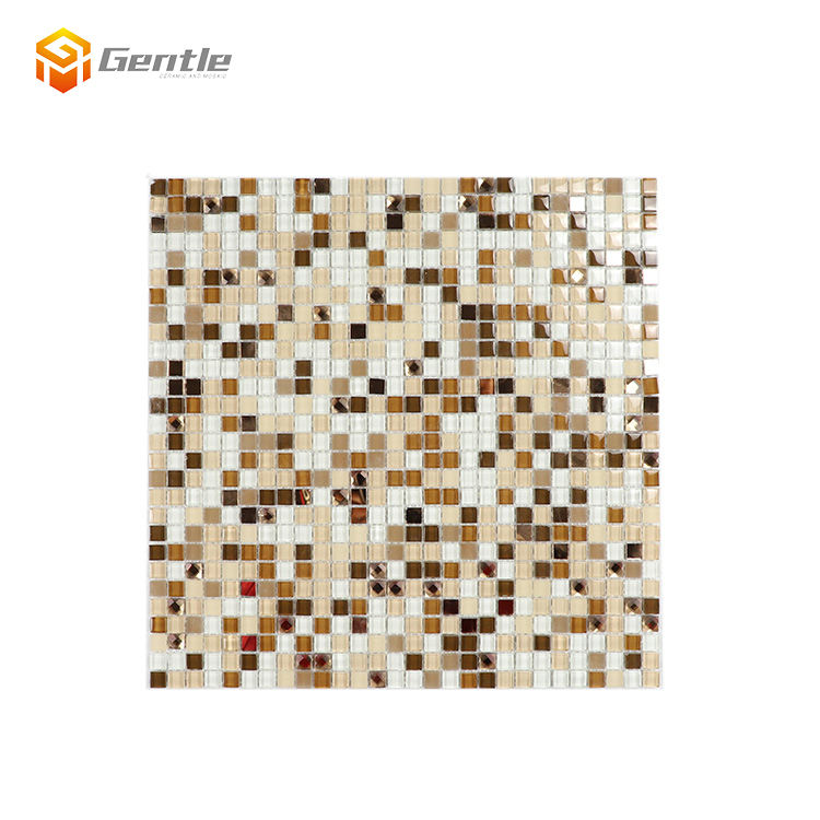 Gạch Mosaic Kính Pha Lê Mini Chất Lượng Cao, Miếng Mosaic Tự Làm Dùng Để Trang Trí Nội Thất