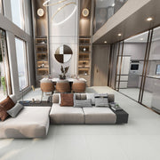 Gạch Lát Sàn Ceramic Siêu Trắng Và Đen Giá Rẻ Phật Sơn, Trung Quốc 80*80 / 60*60