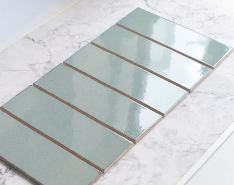Gạch thẻ sứ tráng men hình chữ nhật 75x300mm ốp tường phòng tắm và bếp