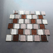 Giá sỉ Vật liệu mosaic kính màu chất lượng cao cho Gạch mosaic kính ốp tường nhà/phòng