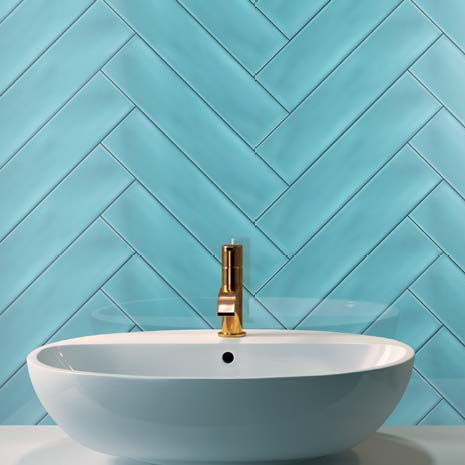 Gạch Mosaic Gốm Sứ Tráng Men Ốp Tường Phòng Tắm Và Nhà Bếp Kiểu Thẻ Trắng Carrara - Phật Sơn