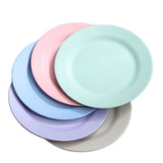 Đĩa 25cm Rơm Lúa Mì Sáng Tạo, Đĩa Món Tây Phong Cách Ngôi Sao Mạng Dành Cho Gia Đình, Đĩa Pizza Phong Cách Ins Bắc Âu