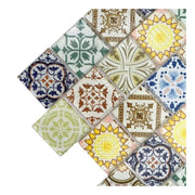 Gạch Mosaic Thủy Tinh Kiểu dáng in phun Phong cách Bohemian