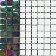 Gạch Mosaic Hồ Bơi Óng Ánh Sang Trọng Gắn Điểm
