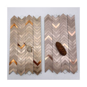 Giá xuất xưởng Gạch bóc dán gương mosaic xương cá phòng ngủ