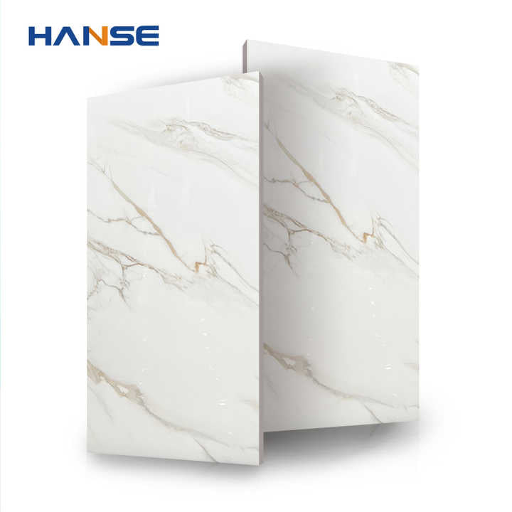 Gạch men sứ trắng bóng khổ lớn vân đá ốp lát nhà bếp phòng tắm – Daisan Store